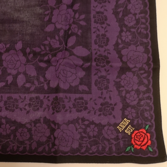 Anna Sui Handkerchief scarf bandana - Picture 6 of 7